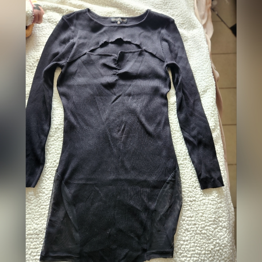 Almost Famous Black Midi dress